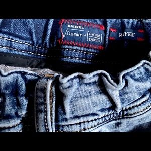 Diesel Denim + Sweatpants